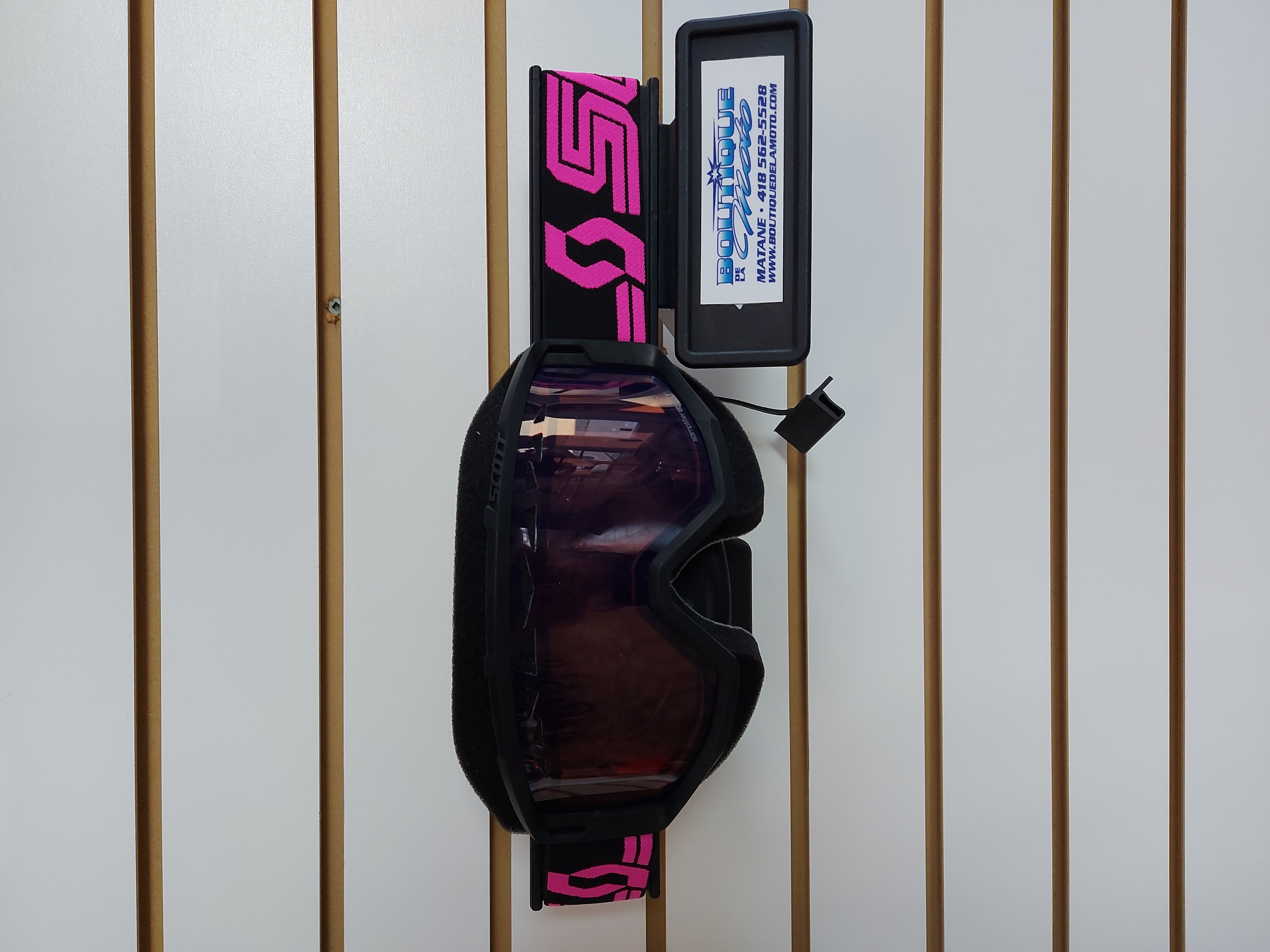 #LUNETTE PRIMAL SNOWX NOIR/ROSE/ROSE
